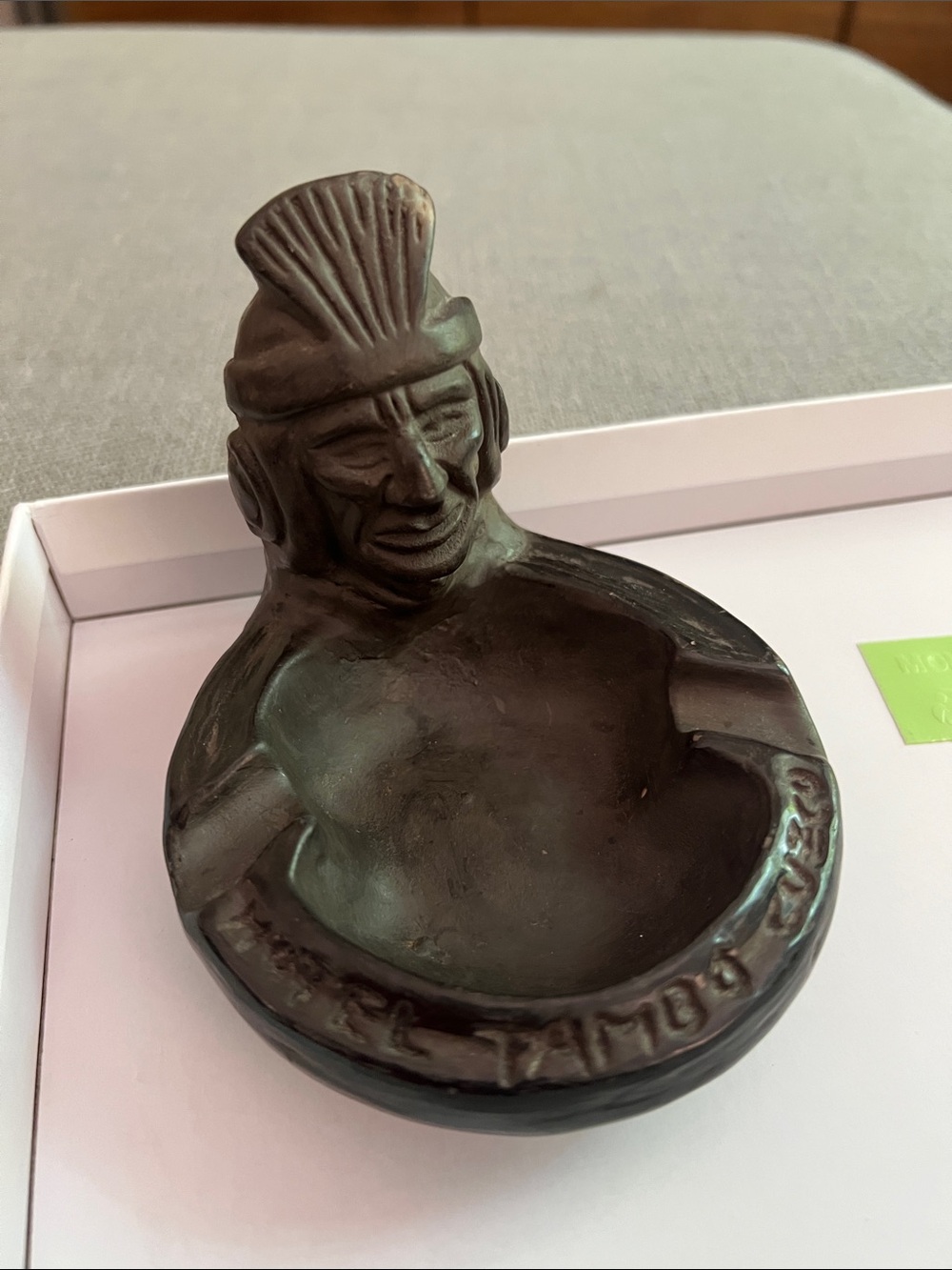 Vintage Ceramic Hotel Tambo Cuzco Ashtray